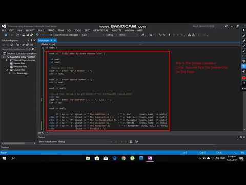 10MinutesProgramming - C++ Calculator Using Functions and Exit & Redo Command | UHA-EV3