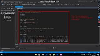 10MinutesProgramming - C++ Calculator Using Functions and Exit & Redo Command | UHA-EV3 screenshot 4