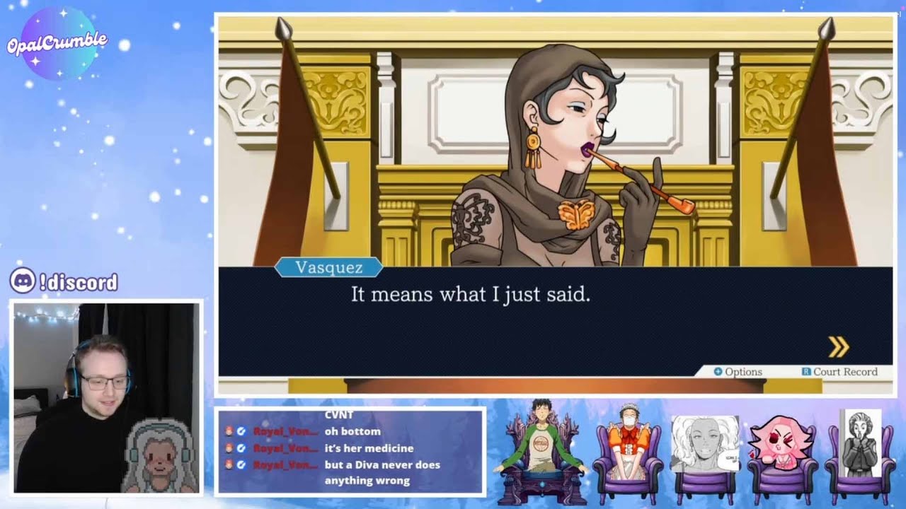 Ace Attorney Playthrough with 