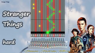 Kalimba tutorial with tabs:  Stranger Things