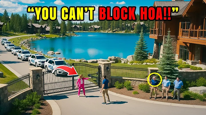 HOA Karen Lost It When I Refused to Open My Lakefront Gate for Her 50 Guests - I Called Cops!