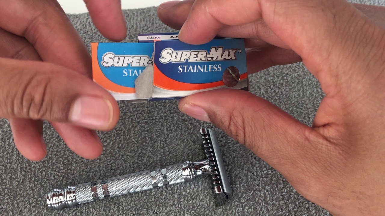 Safety Razors - Super Max Stainless Razor Experience - YouTube
