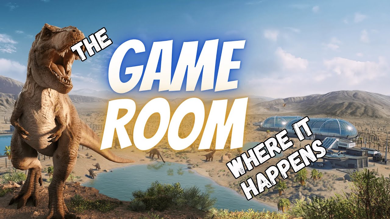The Game Room Where It Happens - Jurassic World Evolution 2 - YouTube