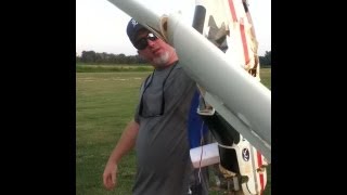 First Nitro Gas Airplane Flight