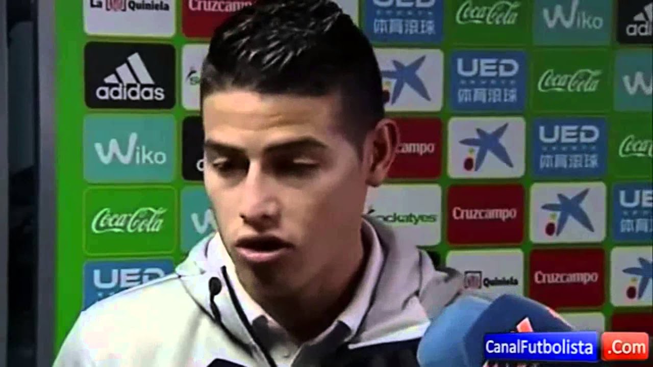 James Rodríguez se enfada porque en España le dicen gordo 2016