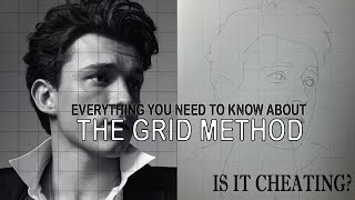 LEARN HOW TO DRAW USING THE GRID!! EASY!!! screenshot 3