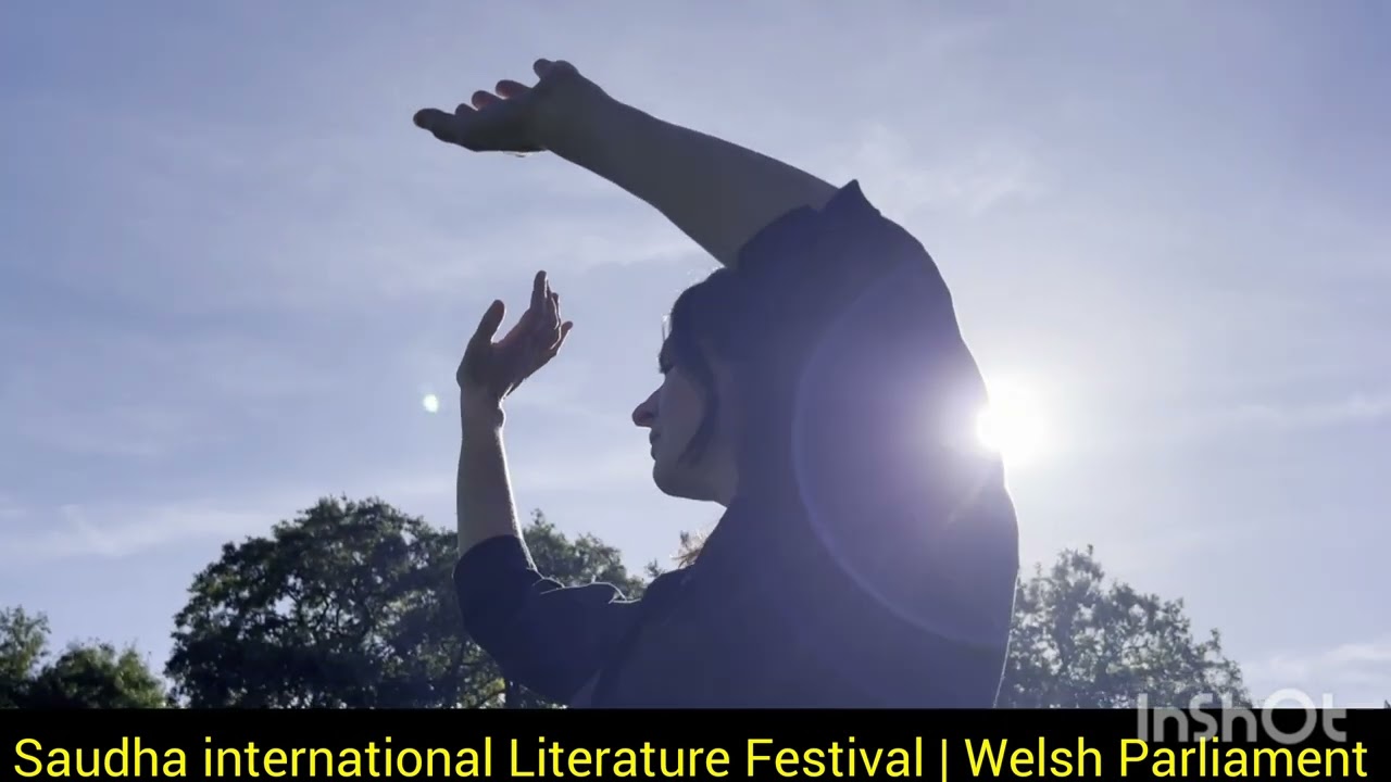 Saudha International Literature Festival - Welsh parliament  | Poetry Dance | Tracy & Aleksandra 