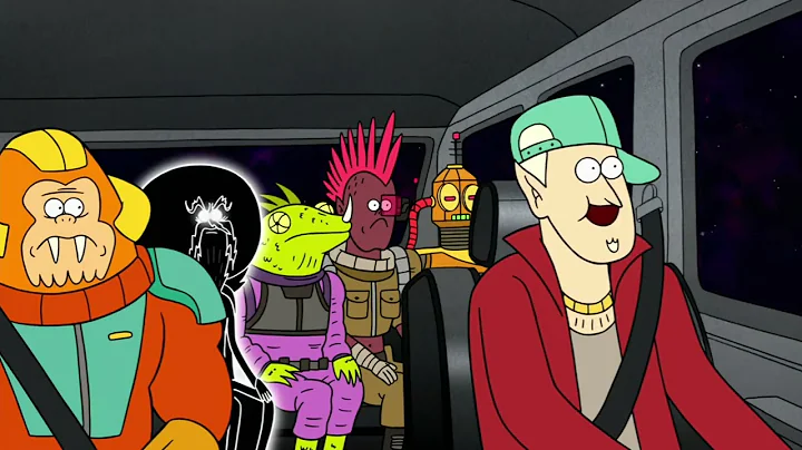 Regular Show - A Regular Epic Final Battle Part 1 - Anti - Pops Gets Space Taxi To Go To Fight Scene