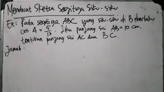 Perbandingan Trigonometri pada Segitiga Siku-siku (Ngebaso bagian 2)