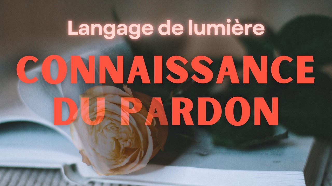 Connaissance du pardon l Langage de lumière I Activation de l'ADN I Conscience 5D Nouvelle Terre