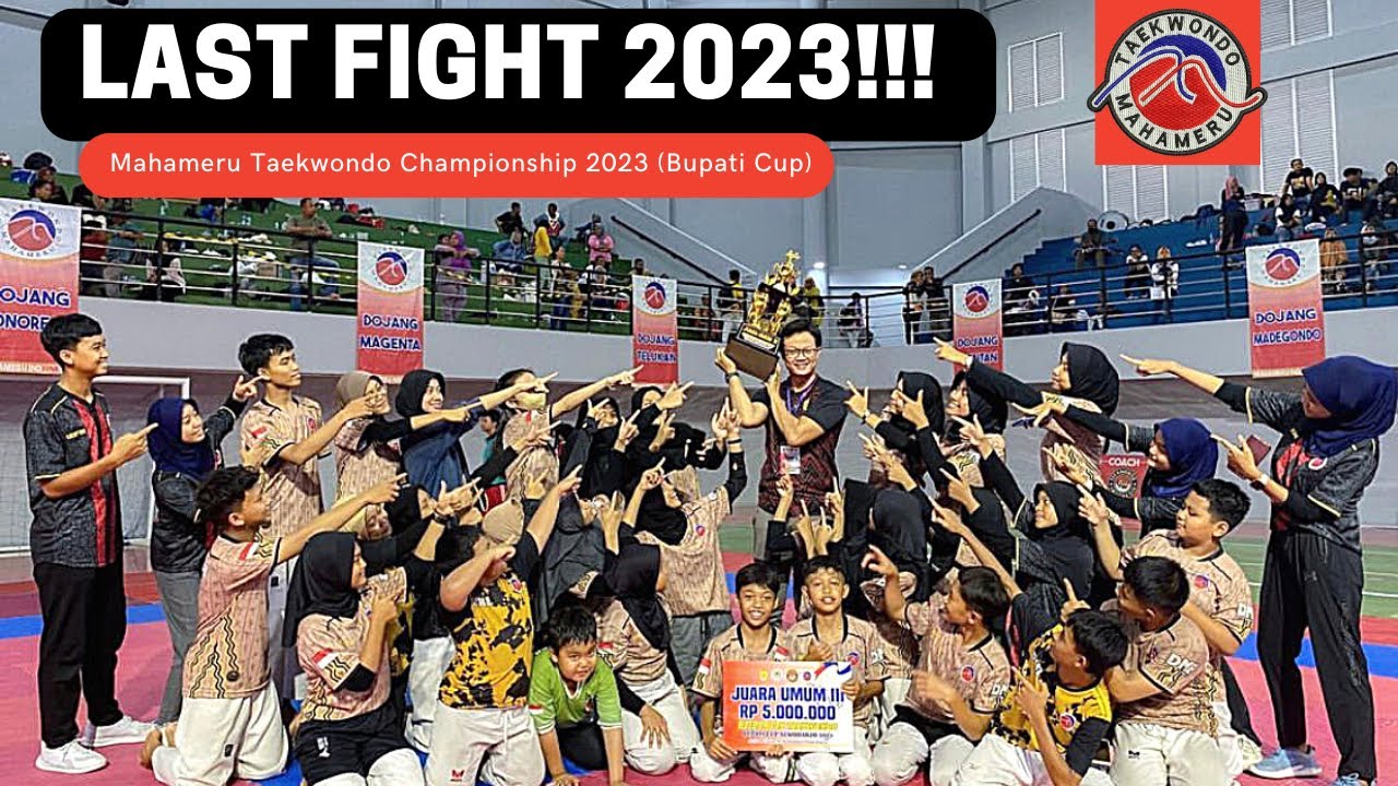 LAST FIGHT 2023 ⁉️Mahameru Taekwondo Championship 2023 / Bupati Cup Sukoharjo