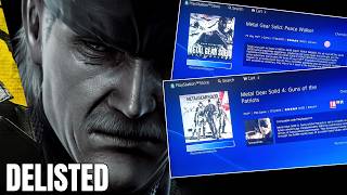 Konami Is Delisting THESE Metal Gear Solid Games... Profile