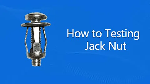 Jack Nut - How to Test Jack Nut?The Testing for Rivmate Jack Nut#jacknut