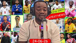 KING EBEN ON GHANA 0 ENGLAND 0, ALL NEWS..RONALDO, TRANSFERS, WORLD CUP, AND ALL LATEST..