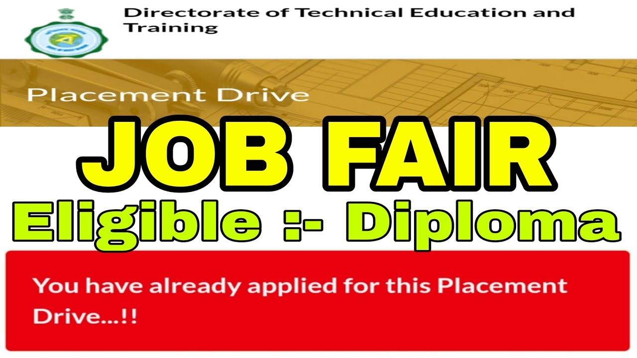 Job fair 2022।।Durgapur Govt Iti Job Fair।।Diploma Pass Eligible।। Big