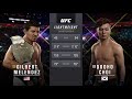 UFC 길버트 멜렌데즈 vs 최두호 라이트급 챔피언전