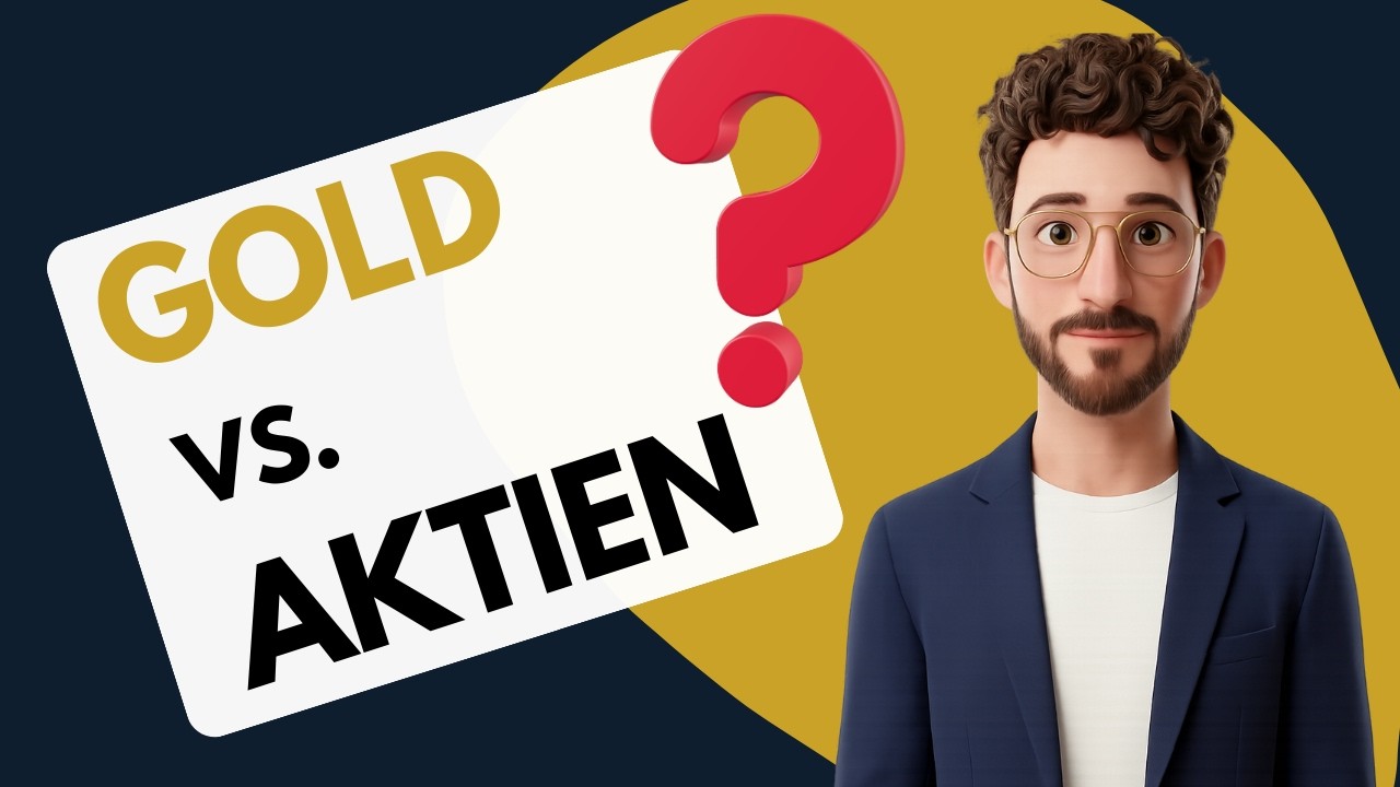 Gold vs. Aktie. Welche Anlagestrategie ist die richtige für dich?#investing #gold #trading #aktien
