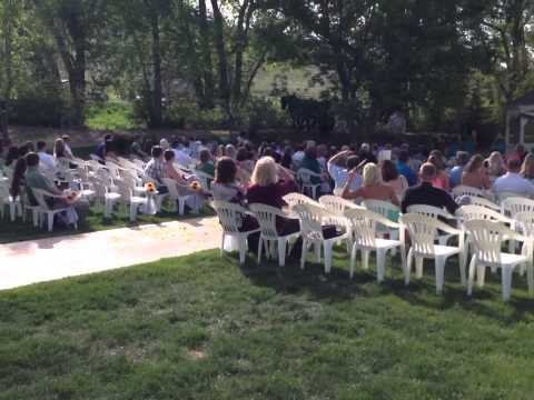 Arrival of the Carriage at the Ellis Ranch Wedding Park