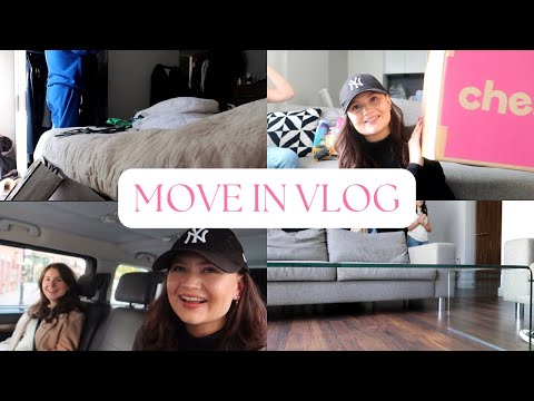 MOVE INTO OUR APARTMENT WITH US | LUCY TAYLOR