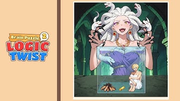 Brain puzzle 2 logic twist level 92 solution help men grow stronger to defeat enemies 