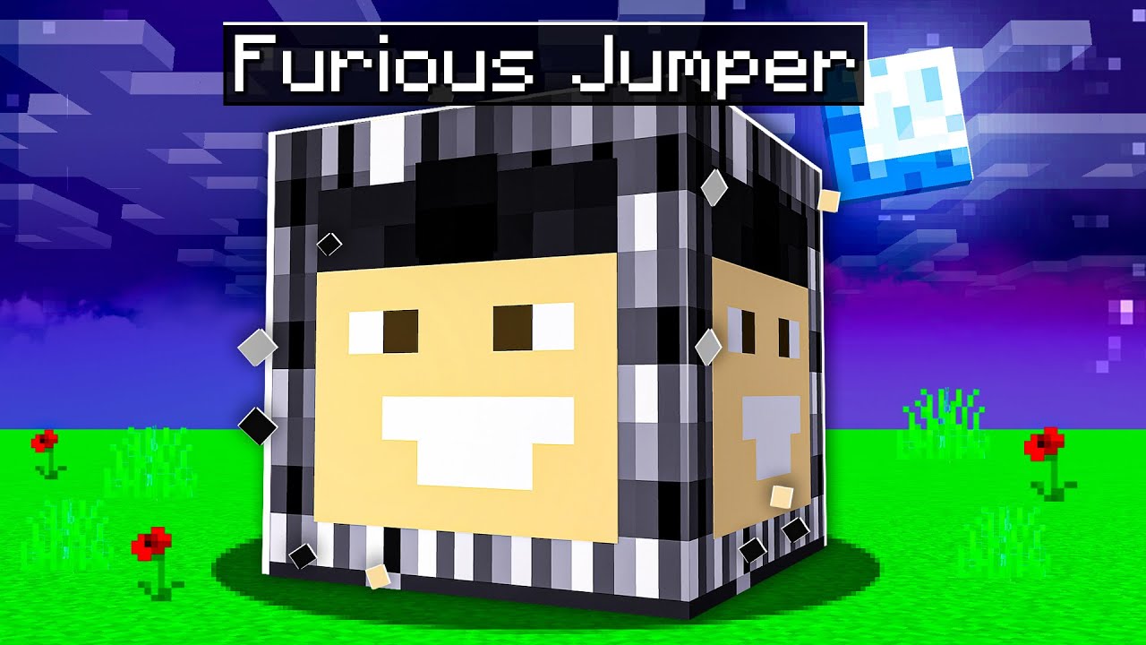 FURIOUS JUMPER Devient Un BLOCK Dans MINECRAFT ! YouTube