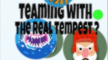 Agar.io - Teaming with the real Tempest ? //Random Team//25 Likes = New Video