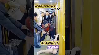 Lady CEO fired her own Manager | K-Drama explained in Hindi #kdrama #ytshorts #movieexplainer99