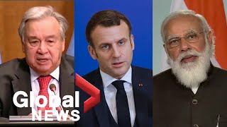 World Leaders Mark 5 Years Of Paris Climate Agreement With Virtual Gathering