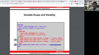 Writing Executable Statement (Praktikum PL/SQL)