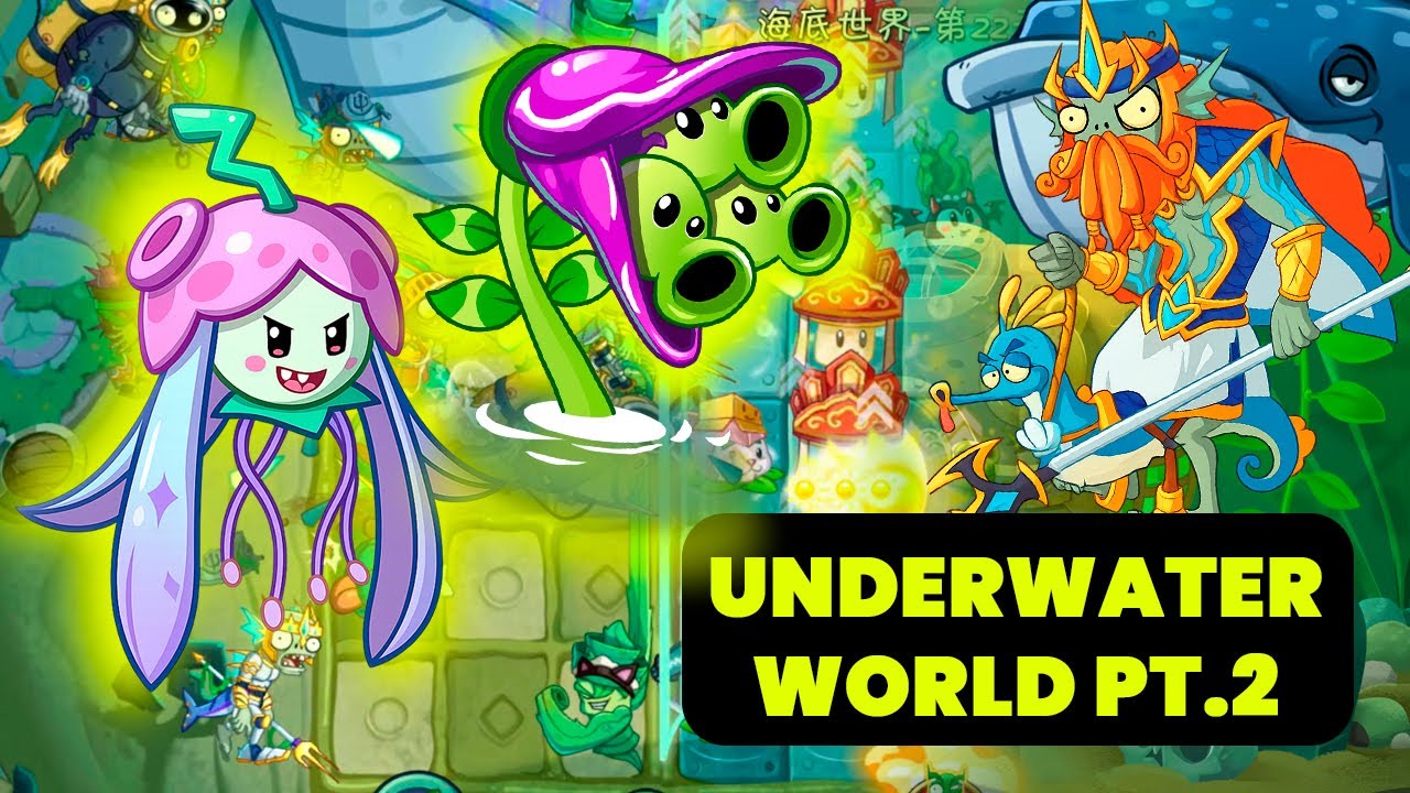 Underwater World Part 2 - Level 13 to 24 (Normal and Hard mode) l