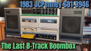 The Last Boombox with an 8-Track - 1983 JCPenney Model 681-3946