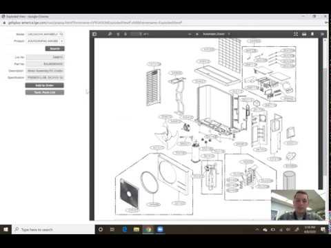 Finding Exploded View in LG's GSFS Portal