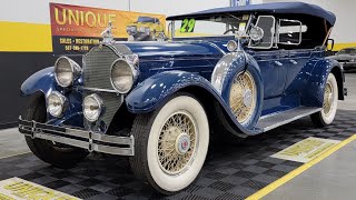 1929 Packard Custom Eight Dual Cowl Phaeton | For Sale $124,900