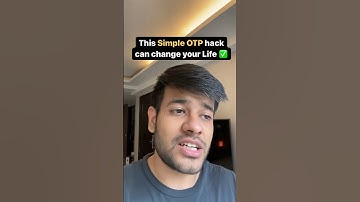 This Simple OTP Hack Can Change Your Life!✅  #shorts #jaykapoor