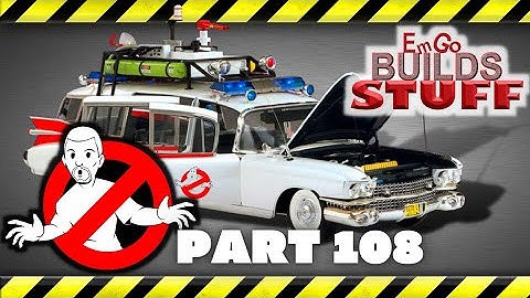 Eaglemoss Ghostbusters ECTO-1 Kit (Part 108): EmGo Builds Stuff