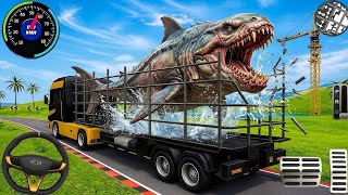 動物輸送トラック運転ゲーム3D - 動物輸送カーゴトラック 2024 - Android版ゲームプレイ screenshot 2