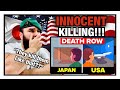 British Marine Reacts To Death Row Japan vs United States - What's the Difference