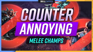 4 Ways to COUNTER ANNOYING MELEE Champions in League of Legends! - Skill Capped screenshot 4