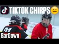 USING CRINGY HOCKEY TIKTOK CHIRPS IN A GAME