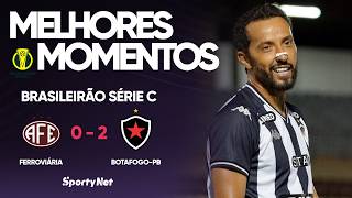 BELO VOANDO E NENÊ DECIDINDO - Ferroviária 0x1 Nenê - Melhores Momentos - Série C