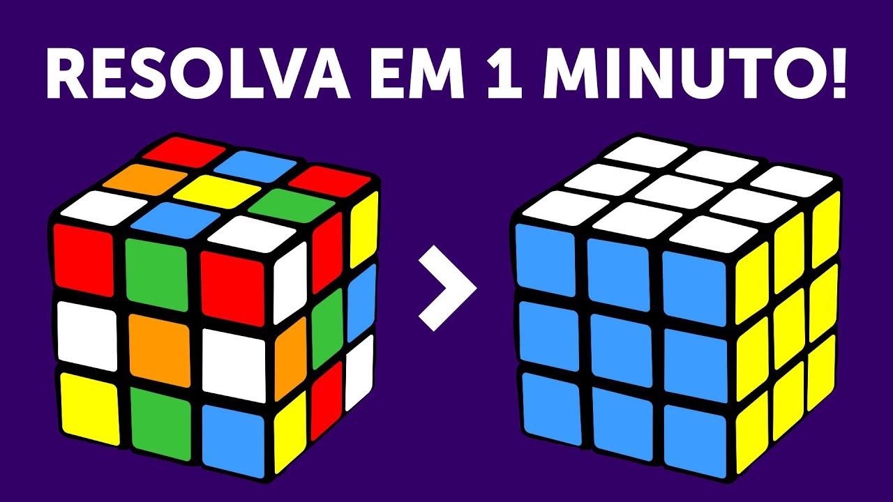 Como Resolver Um Cubo De Rubik 2x2 Em Um Minuto O Tutorial Mais Rápido