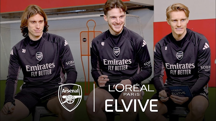 The Arsenal 🤝 Immaculate hair | Frimmy, Calafiori, Odegaard & Rice | L’Oreal Paris Elvive