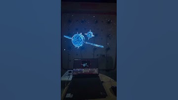 3D hologram fan HDMI interactive