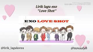Animasi Lirik lagu EXO 'LOVE SHOT'