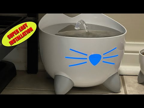 Step by Step Assembly for the Catit PIXI Drinking Fountain with Triple Filter