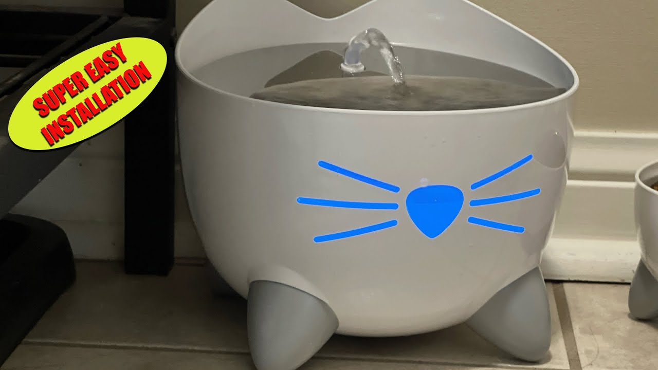 Step by Step Assembly for the Catit PIXI Drinking Fountain with Triple Filter