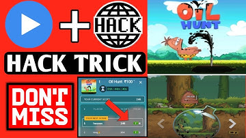 MX Player Oil Hunt Game Hack Trick | Oil Hunt Hack Trick | Unlimited Score |2021