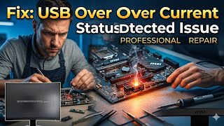 Fix: USB over current status detected issue.