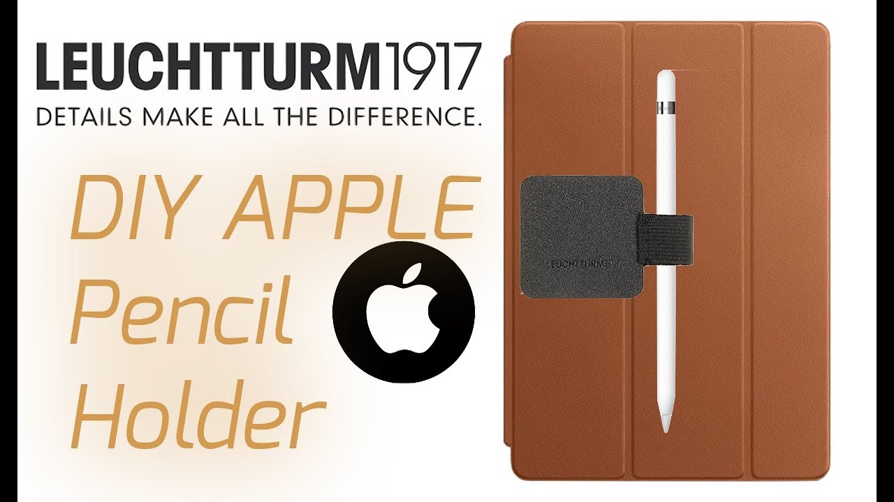 Apple Pencil Holder DIY How to attach Apple Pencil tutorial YouTube
