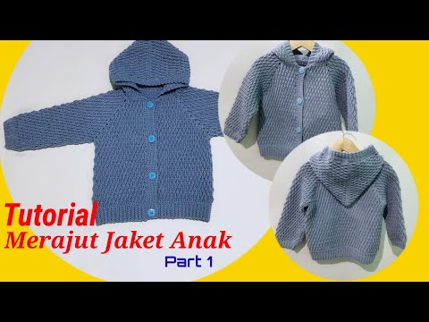 Video: Cara Merajut Jaket Untuk Anak Laki-laki